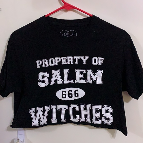 Property of Salem Witches Crop Top - Picture 2 of 3
